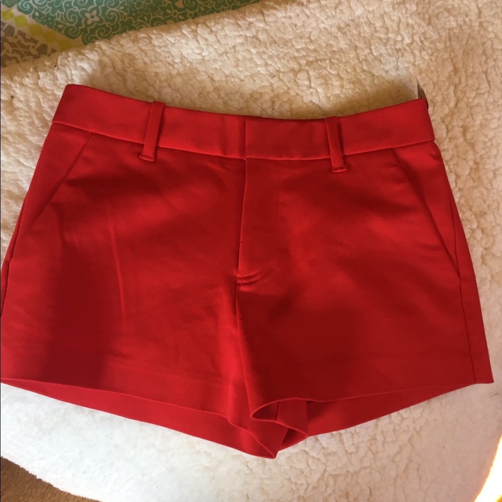 Red/orange Forever 21 shorts